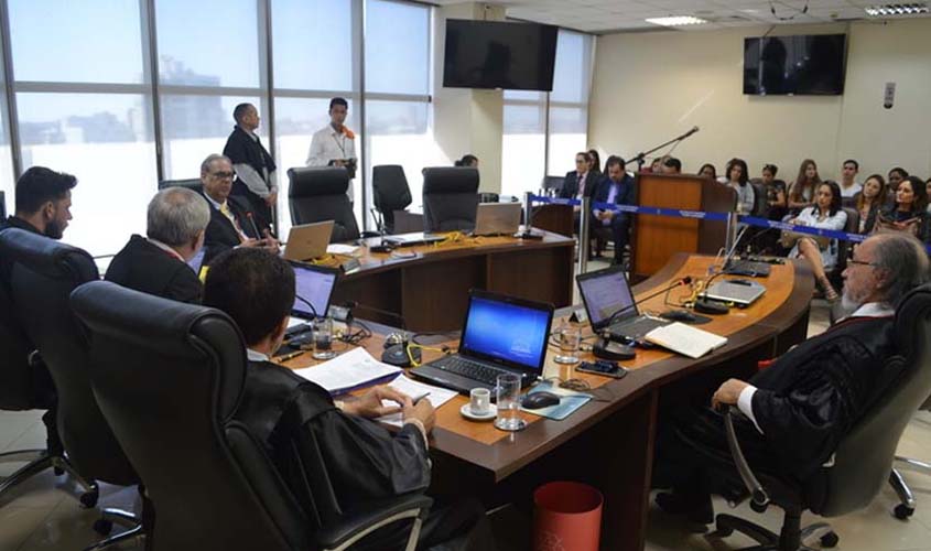 Presidente da Ameron apresenta as estruturas do Judiciário aos estudantes da rede pública do interior de Rondônia