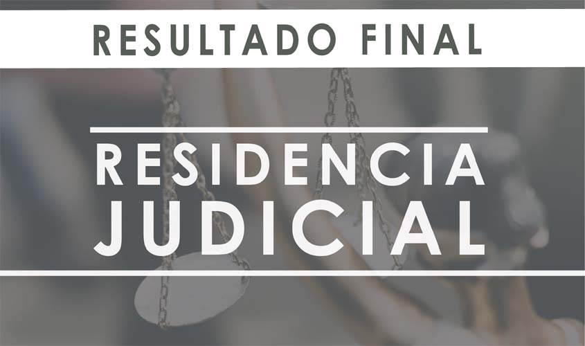 Projeto de Residência Judicial da Emeron divulga resultado de processo seletivo