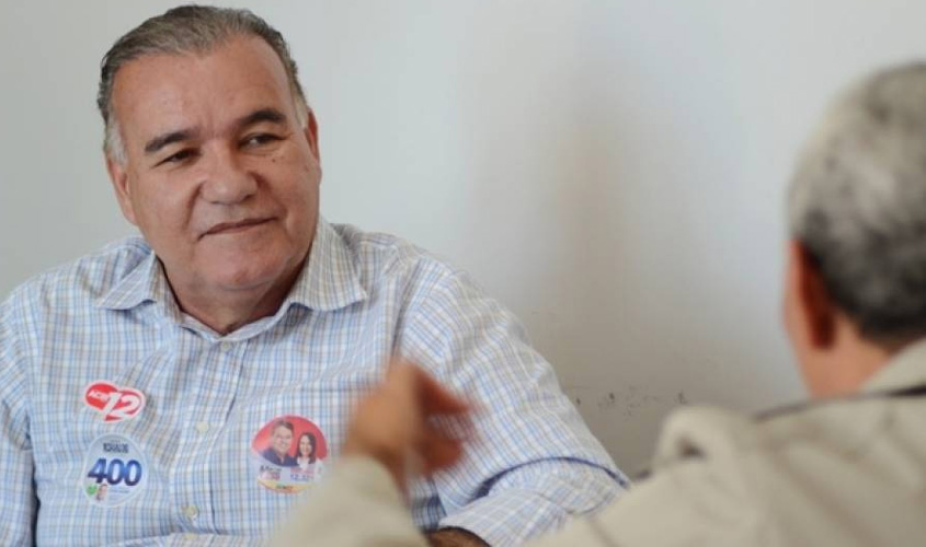 Em visita a Vilhena, ex-prefeito de Ji-Paraná descarta “plano B” e diz confiar no registro da candidatura de Acir